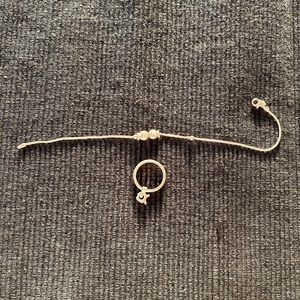 Clio Blue bracelet and ring